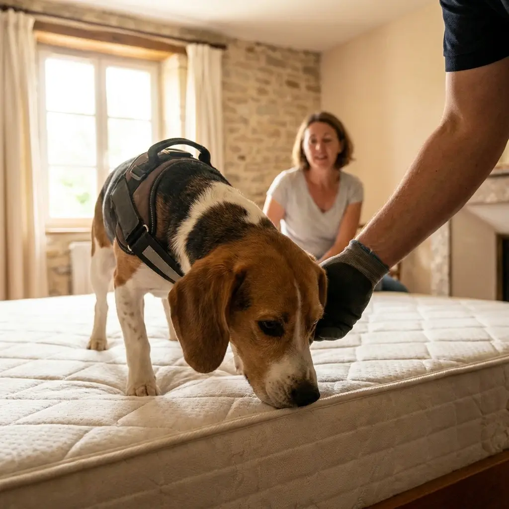 Comment fonctionne la recherche canine sur le terrain ?