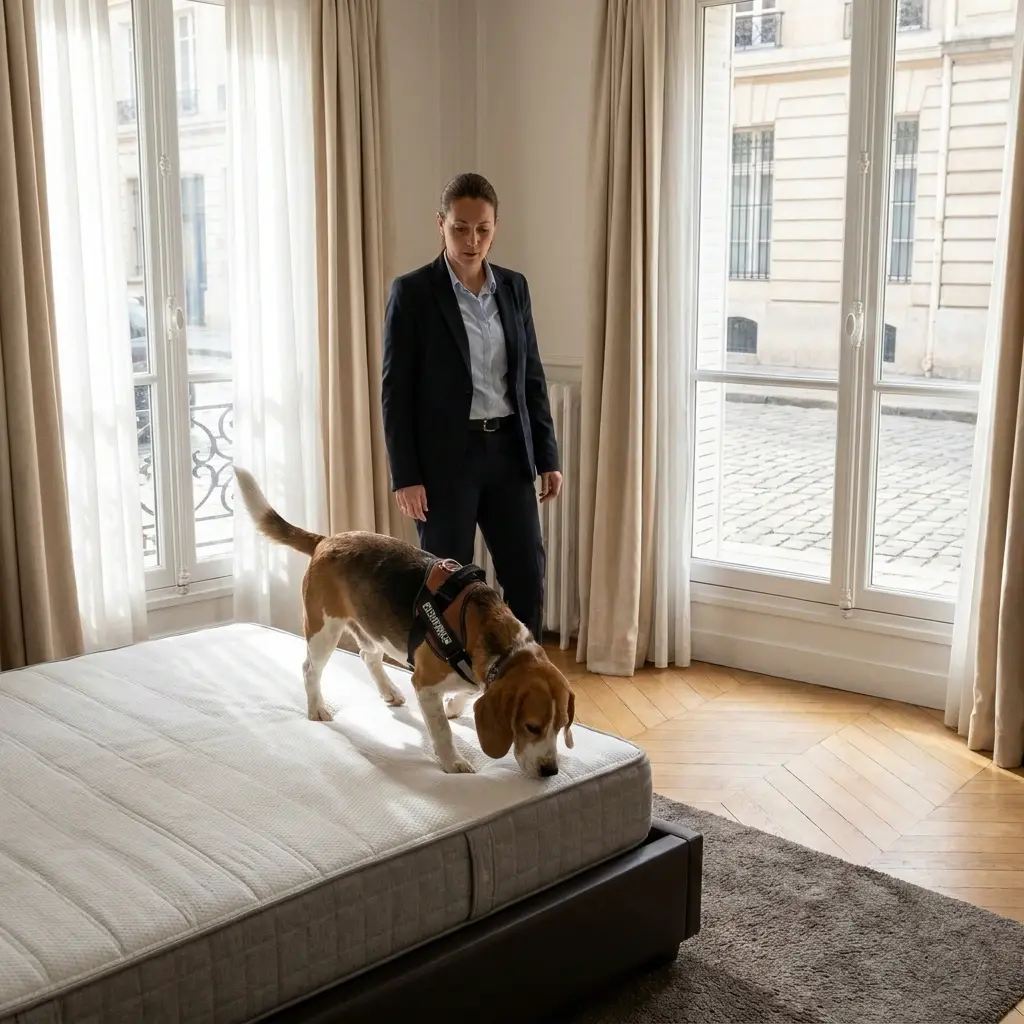 Détection canine punaise de lit Clermont (60600)