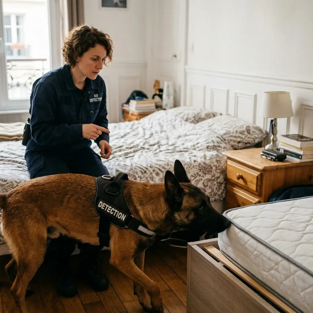 Détection canine punaise de lit Lacroix-Saint-Ouen (60610)
