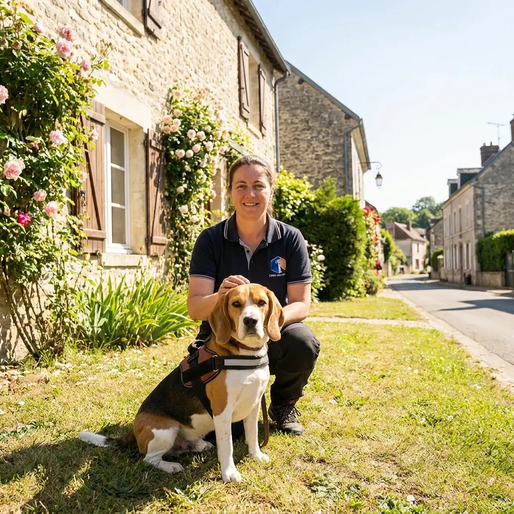 Le fonctionnement de la détection canine sur place