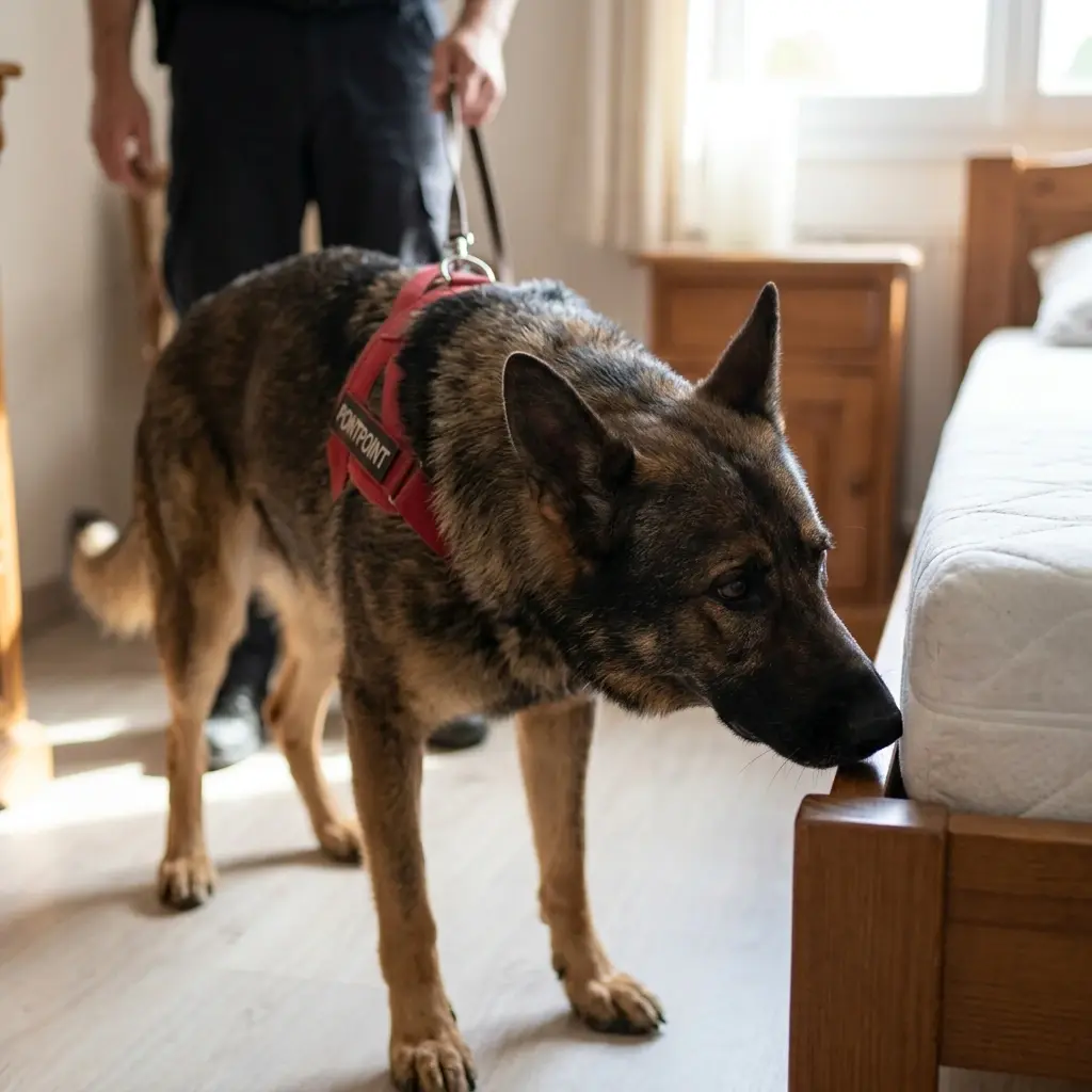 Détection canine punaise de lit Pontpoint (60700)