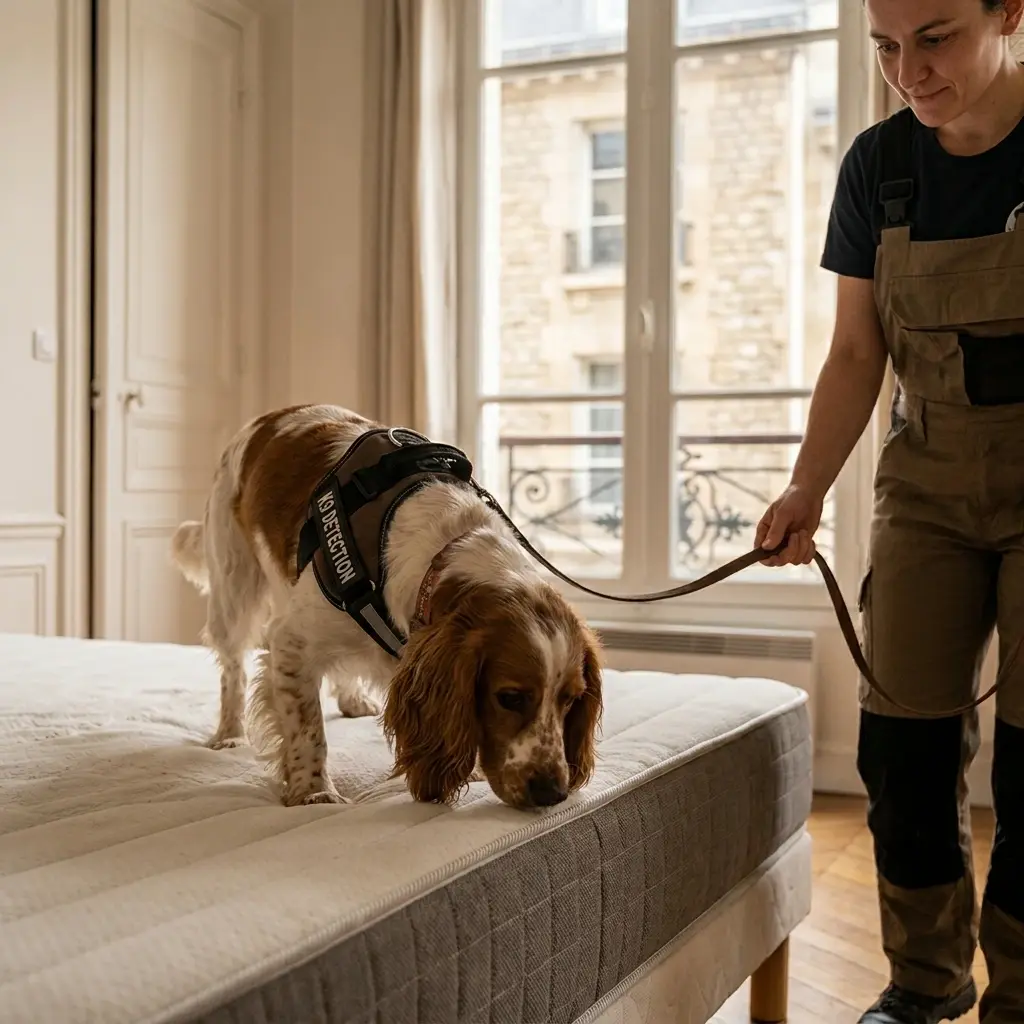 Détection canine punaise de lit Saint-Maximin (60740)