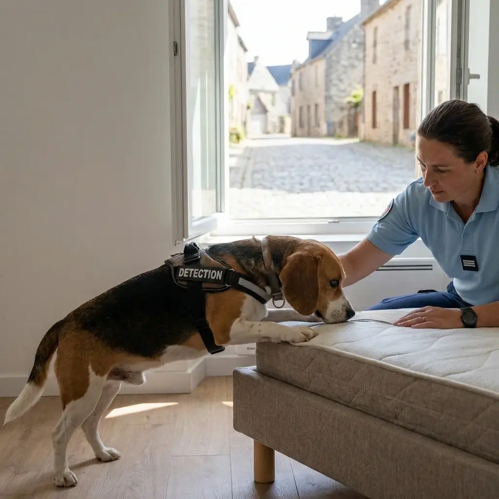 Détection canine punaise de lit Boran-sur-Oise (60820)
