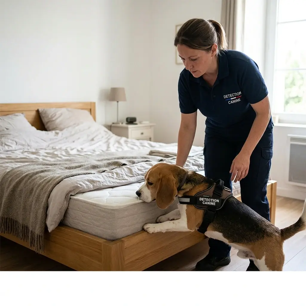 Détection canine punaise de lit Brenouille (60870)