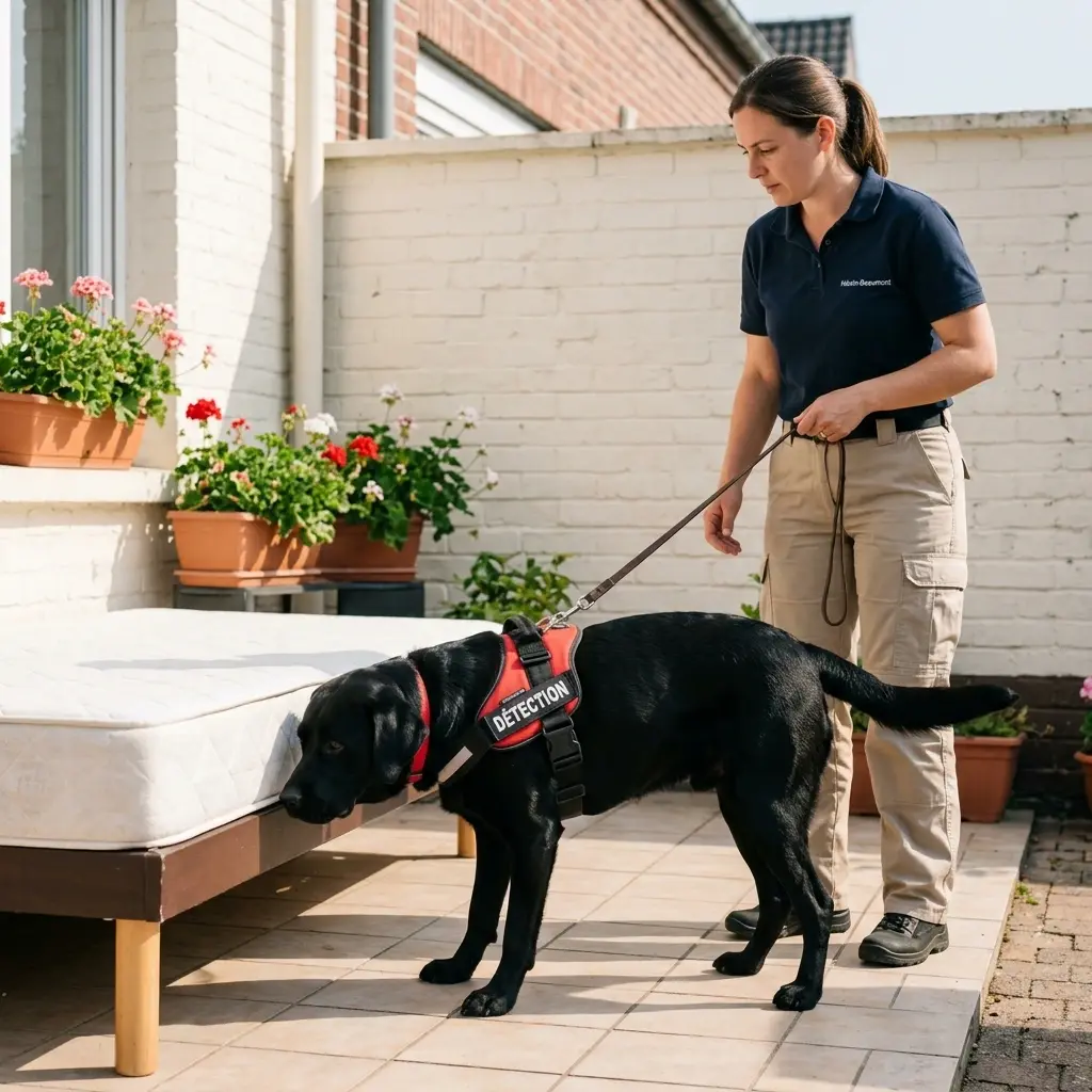 Détection canine punaise de lit Hénin-Beaumont (62110)