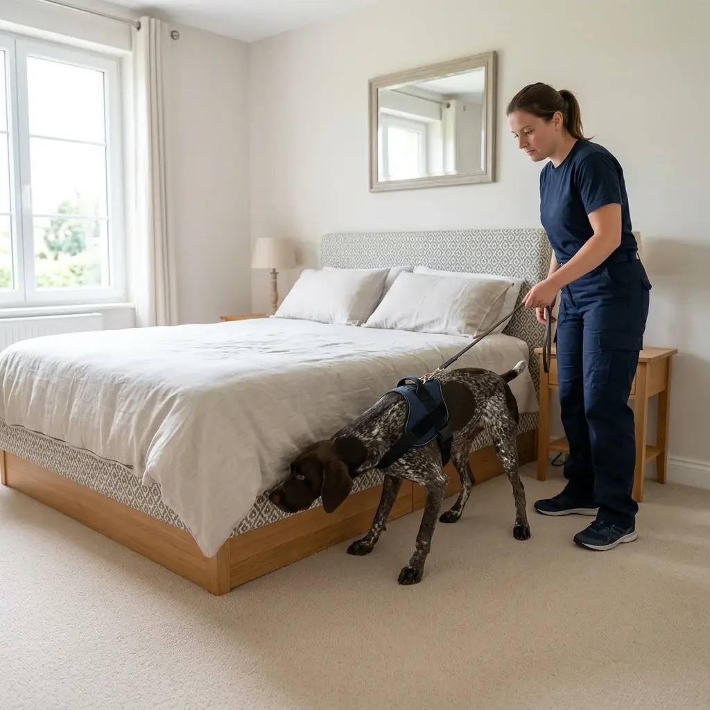 Comment se déroule la détection canine à Labourse ?