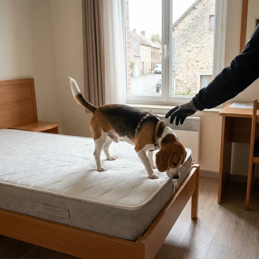 Détection canine punaise de lit Dourges (62119)