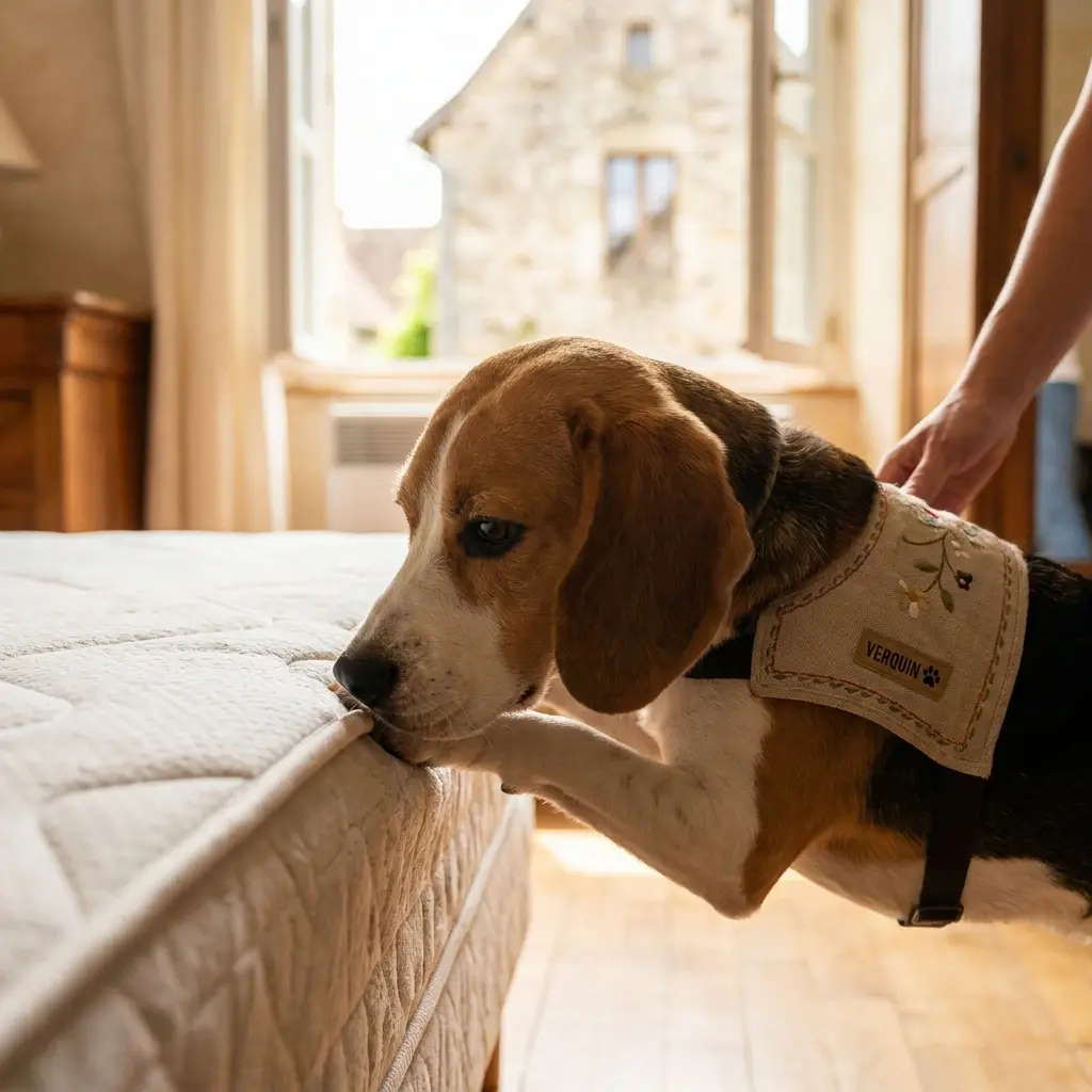 Comment se déroule la détection canine à Verquin ?
