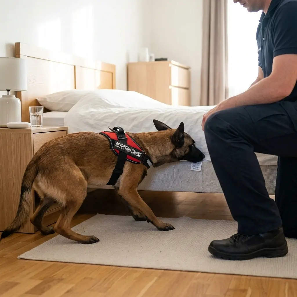 Besoin d'une détection canine rapide à La Couture ?
