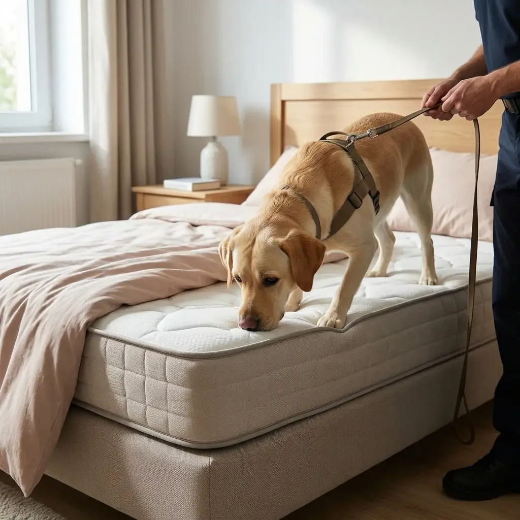 Comment se déroule la détection canine à La Couture ?