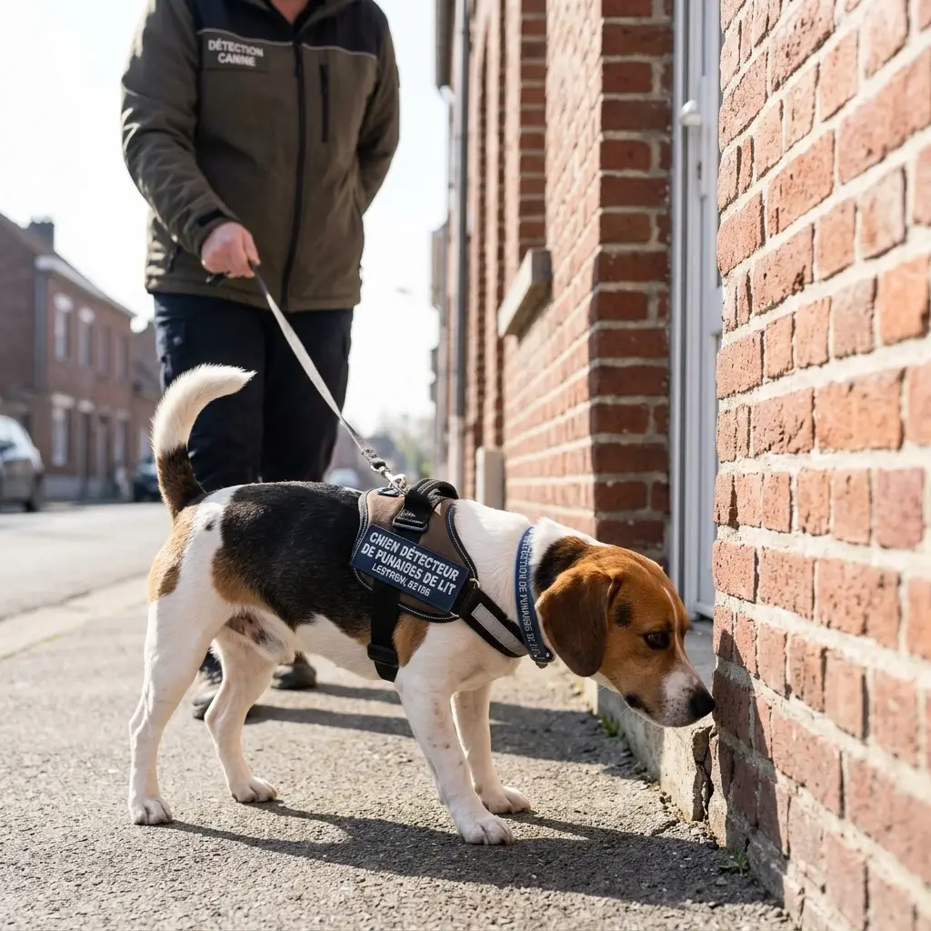 Détection canine punaise de lit Lestrem (62136)