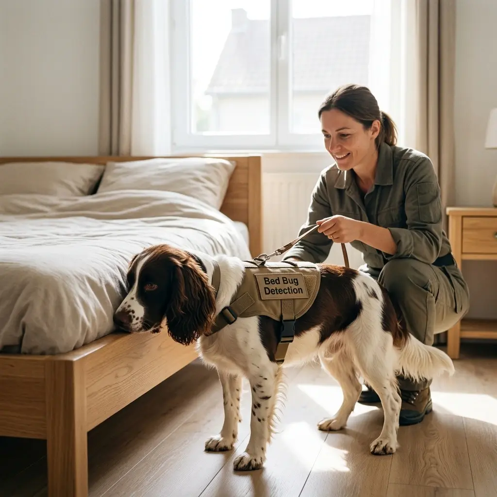 Comment se déroule la détection canine à Coulogne ?