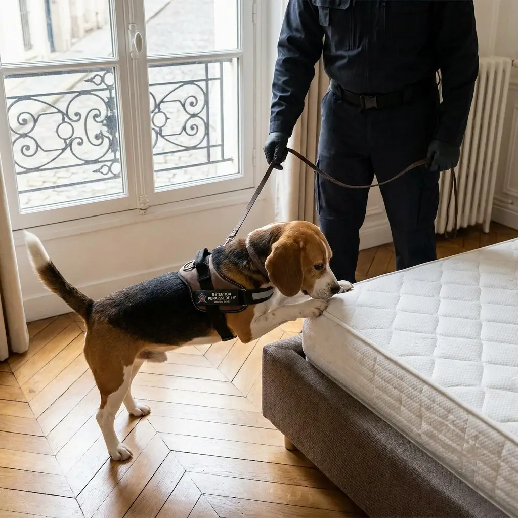 Détection canine punaise de lit Douvrin (62138)