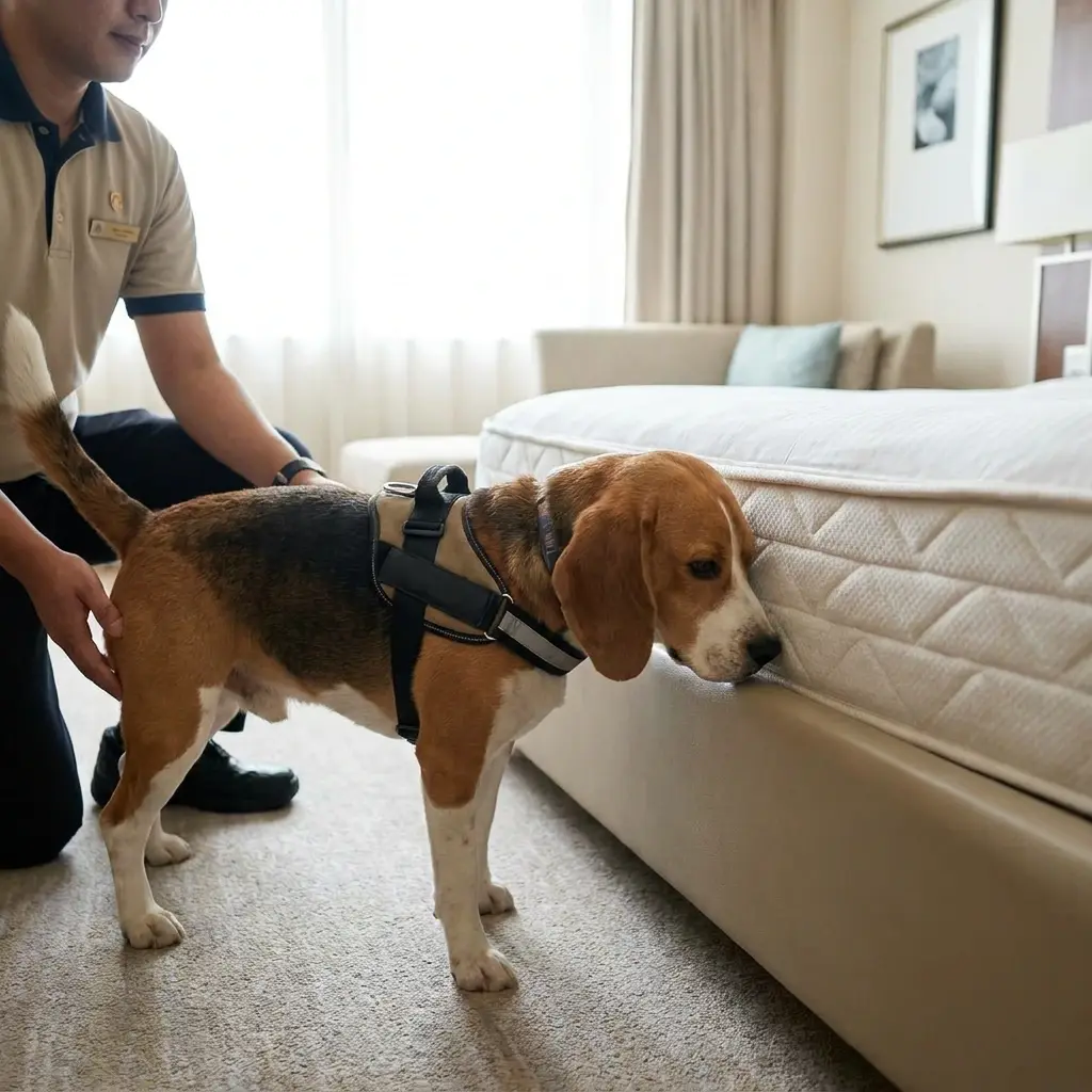 Détection canine punaise de lit Haisnes (62138)