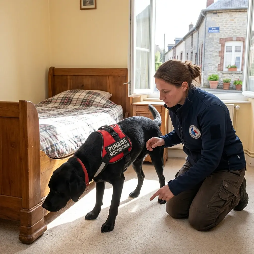 Détection canine punaise de lit Violaines (62138)