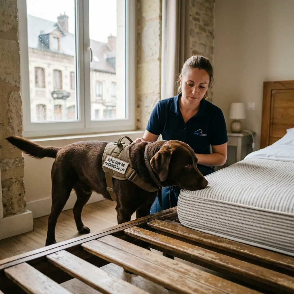 Détection canine punaise de lit Hesdin (62140)