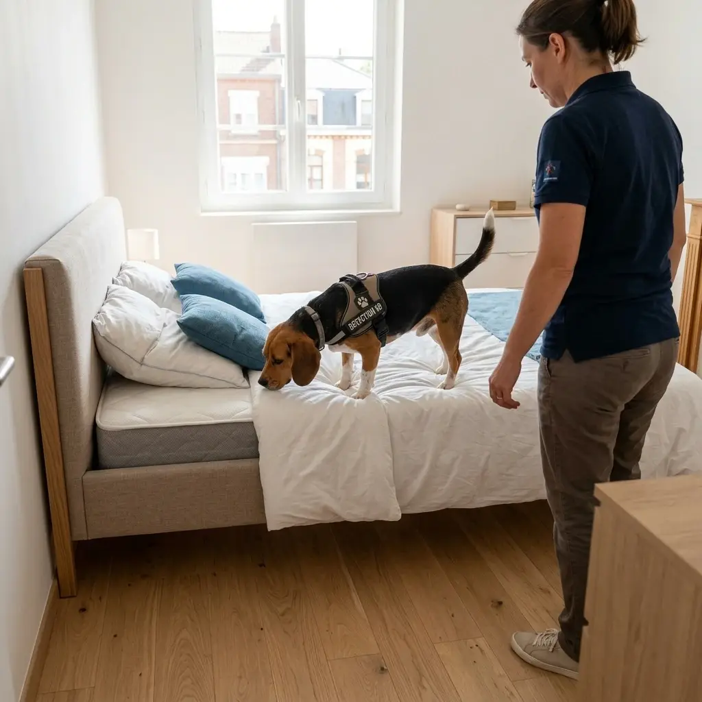 Détection canine punaise de lit Angres (62143)