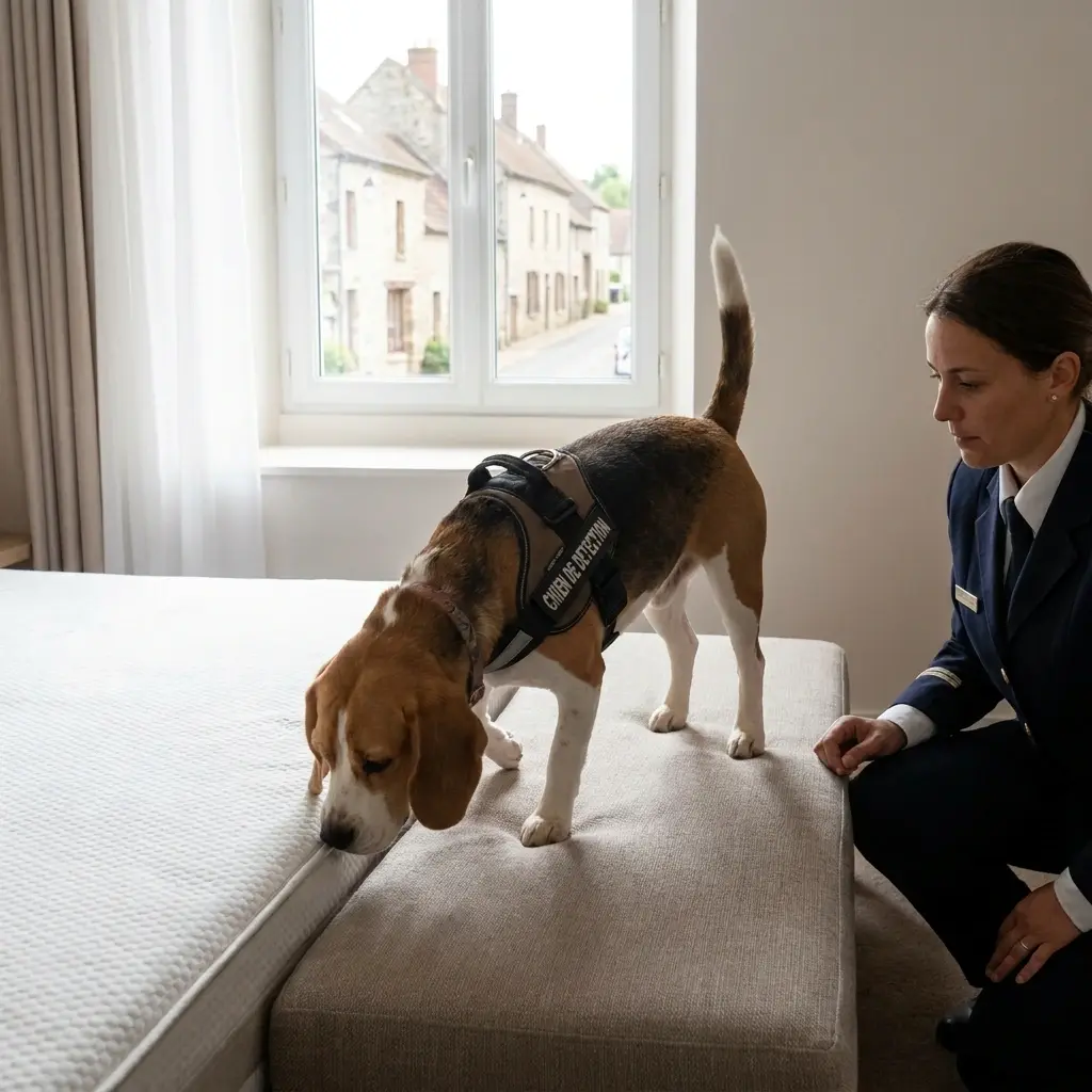 Détection canine punaise de lit Aix-Noulette (62160)
