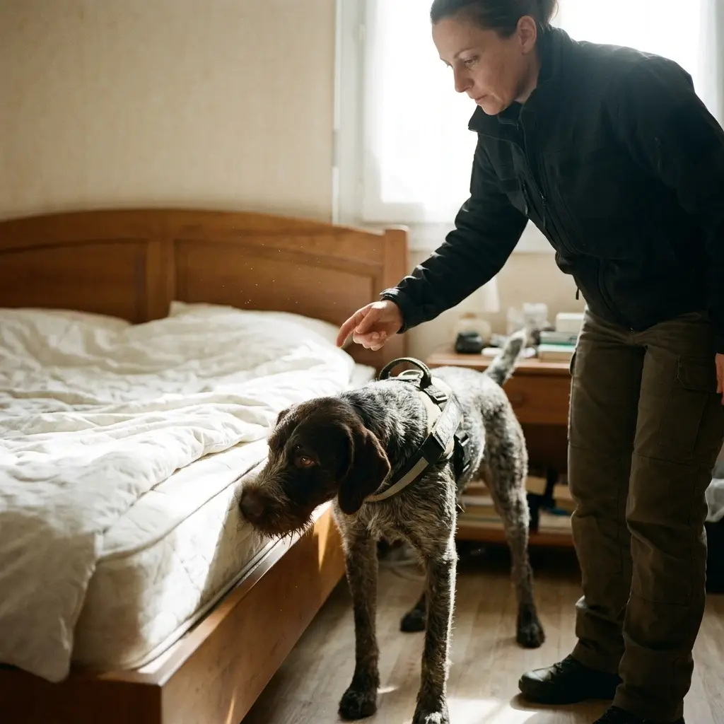 Comment se déroule l'intervention canine à Grenay ?