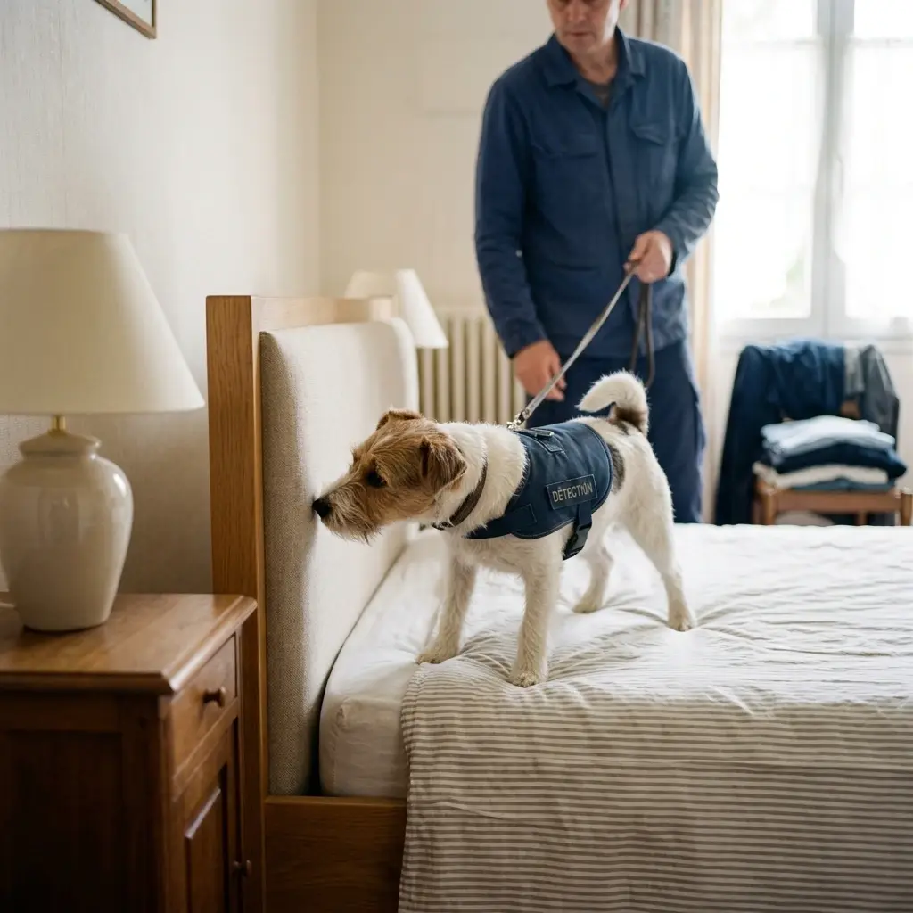 Détection canine punaise de lit Bouvigny-Boyeffles (62172)
