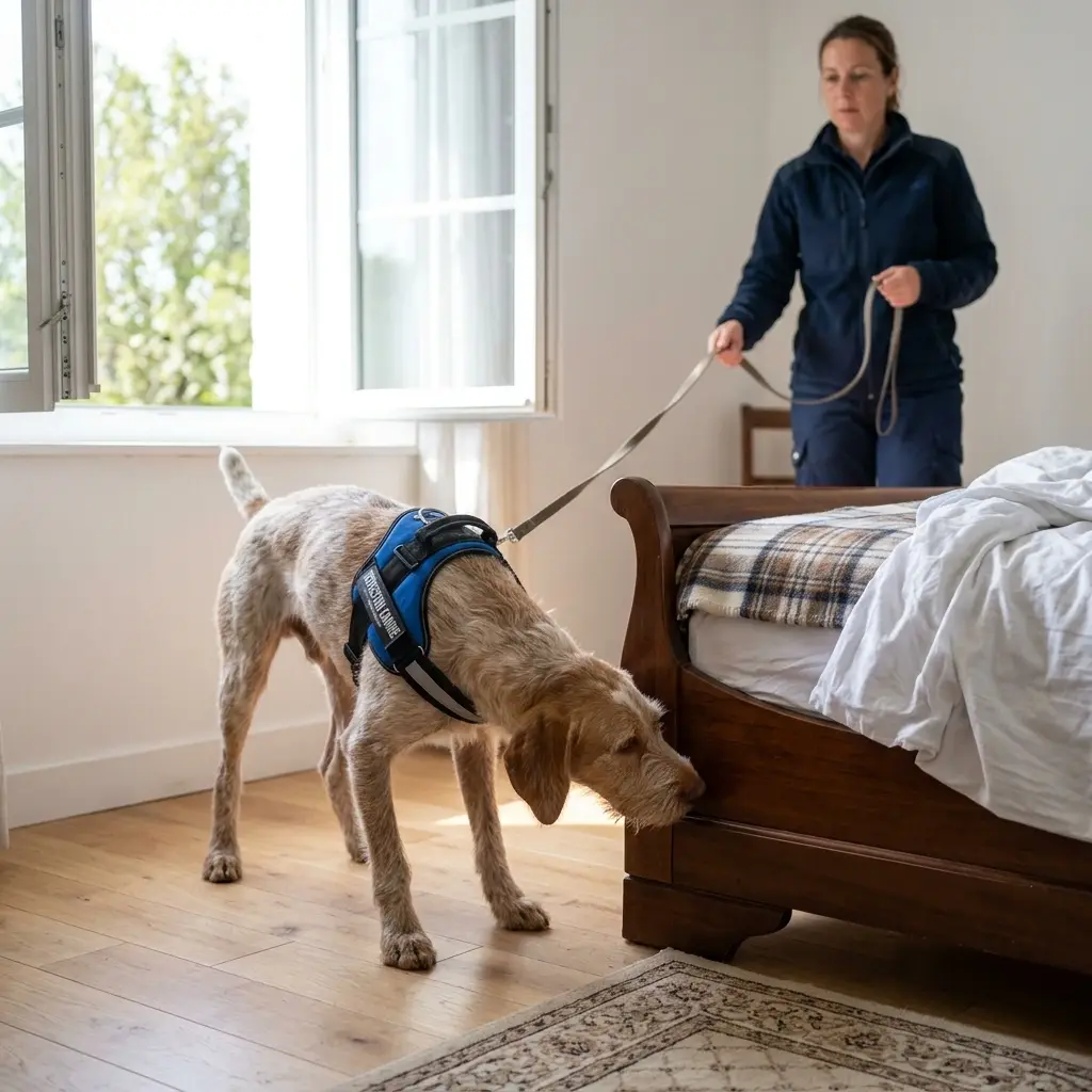 Détection canine punaise de lit Camiers (62176)