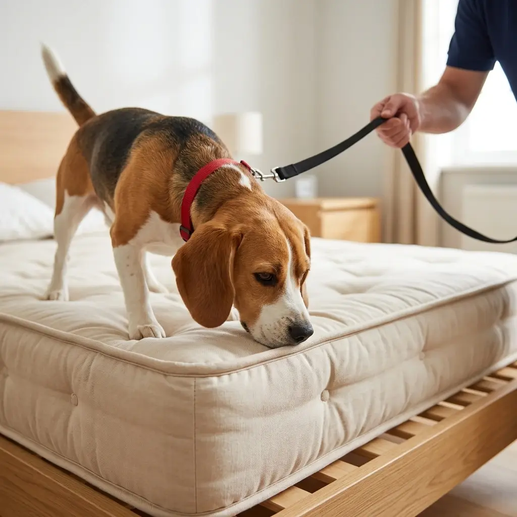 Le fonctionnement de la détection canine sur place