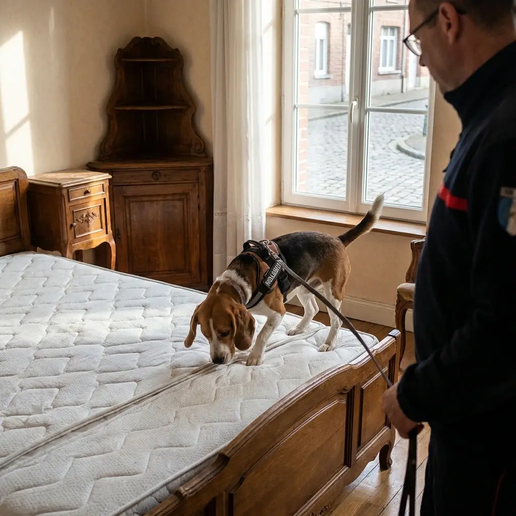 Détection canine punaise de lit Lillers (62190)