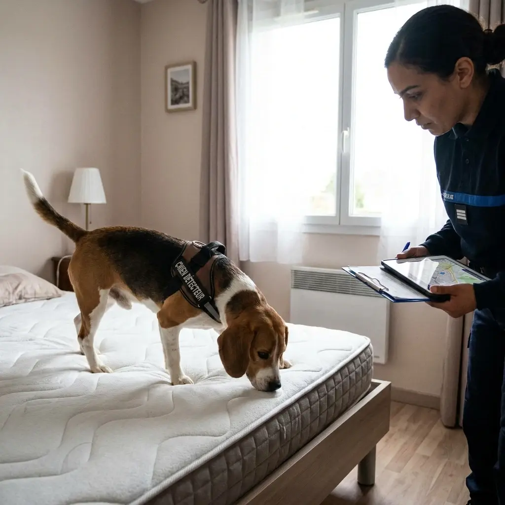 Détection canine punaise de lit Achicourt (62217)
