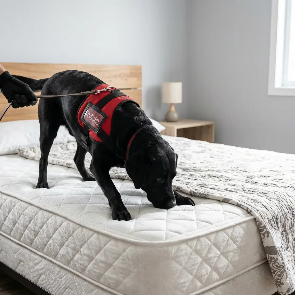 Le fonctionnement de la détection canine