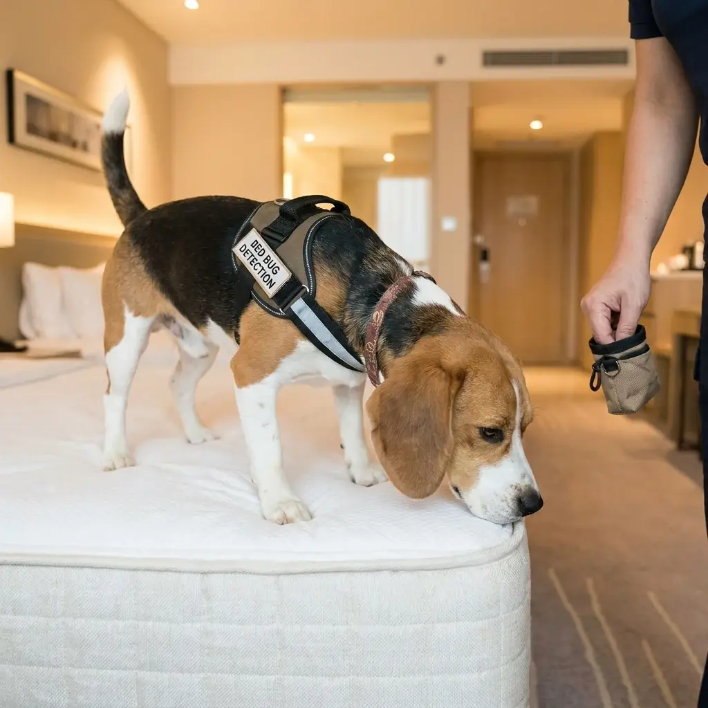 Comment fonctionne la recherche canine sur place ?