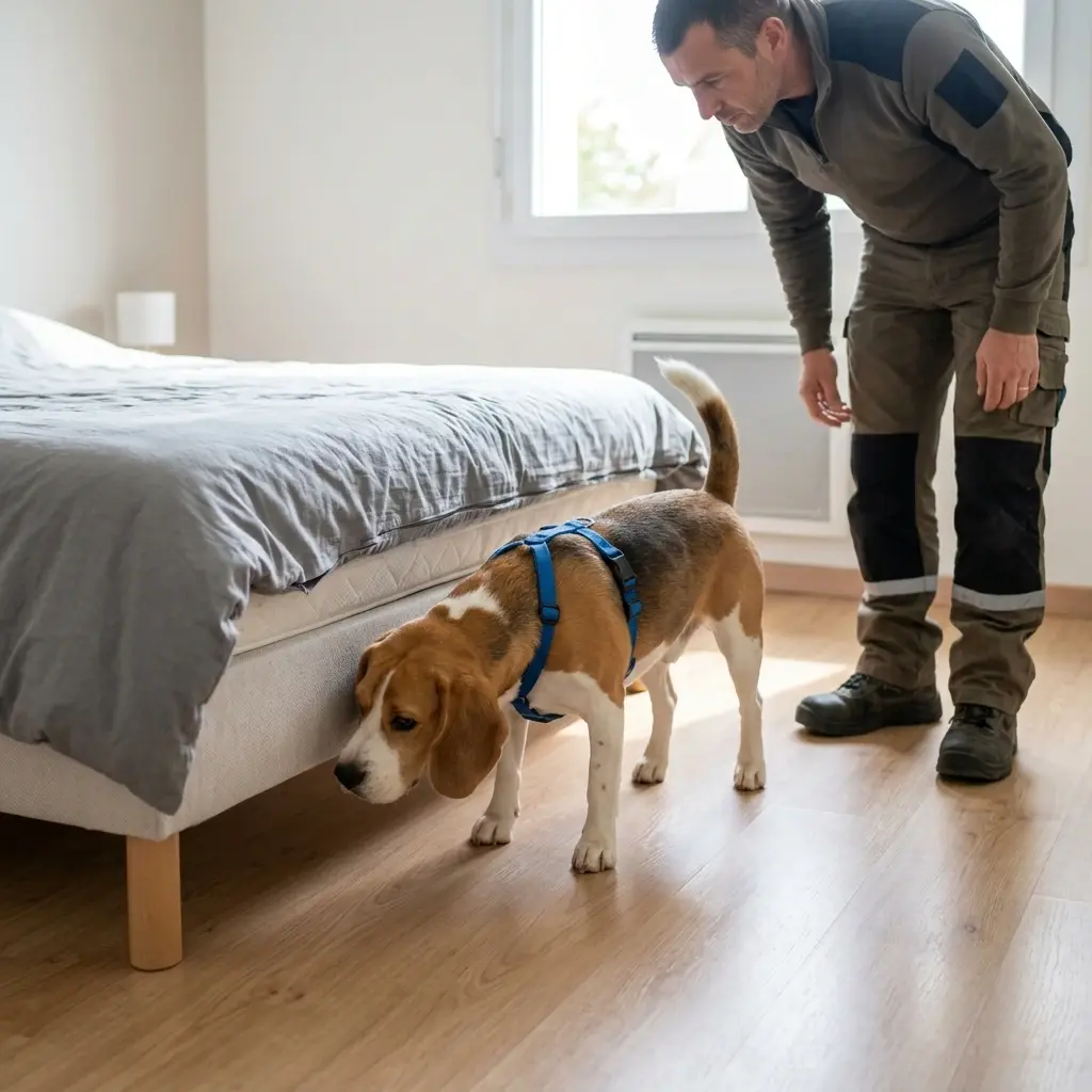 Détection canine punaise de lit Desvres (62240)