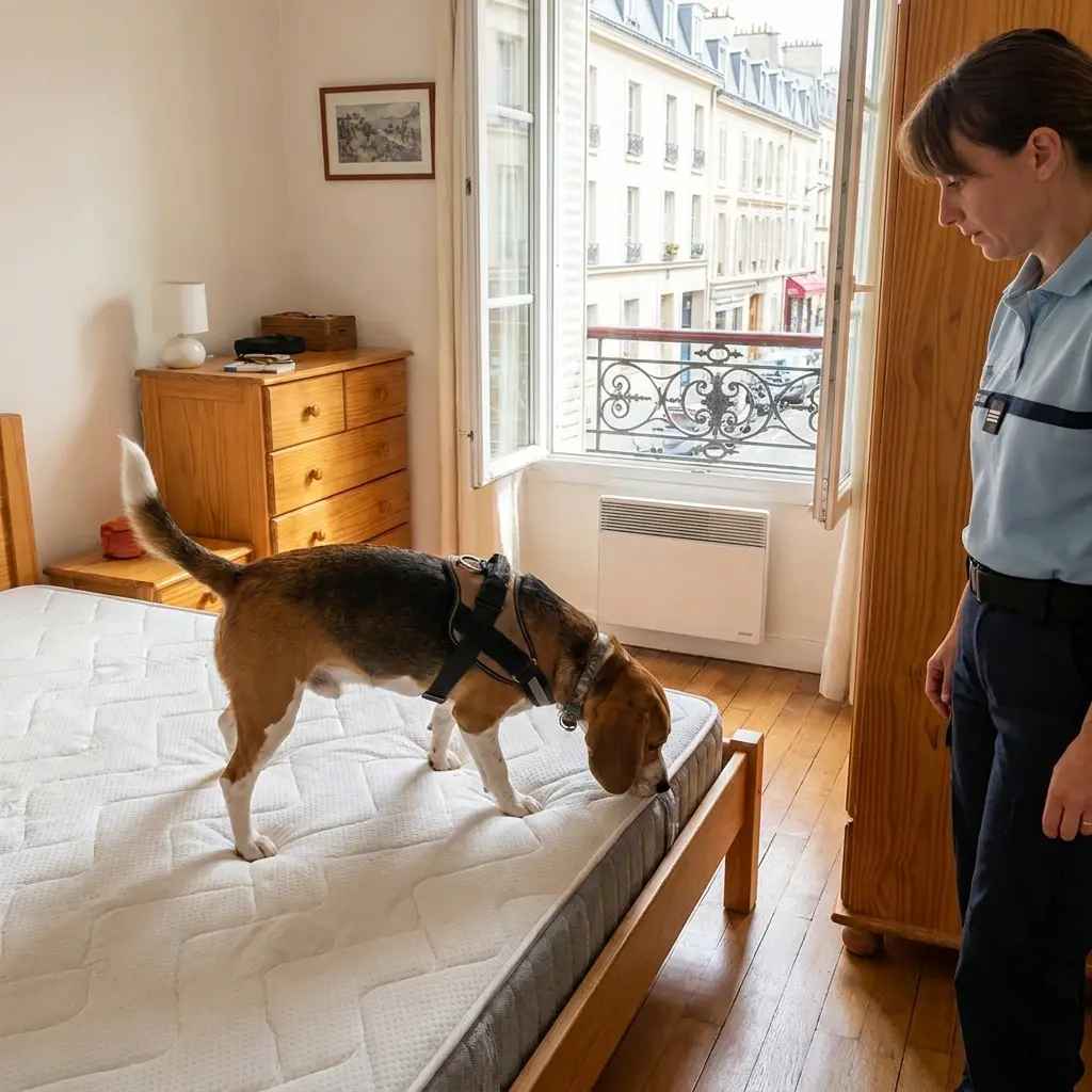 Détection canine punaise de lit Auchel (62260)