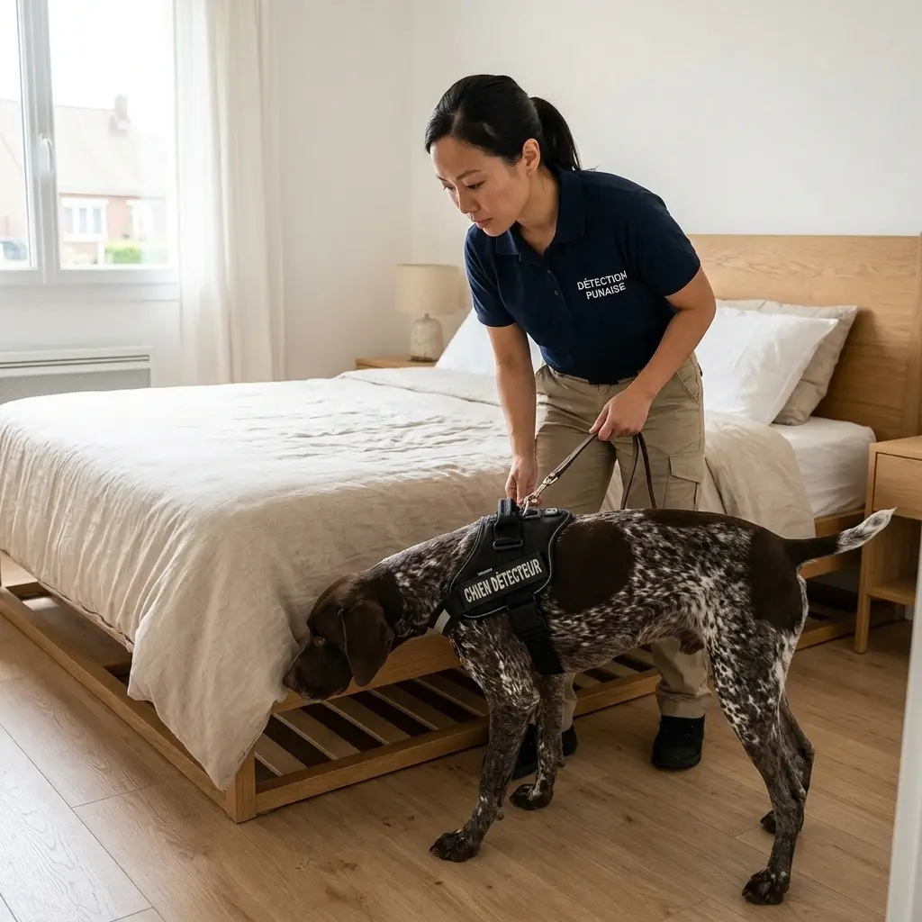 Comment se déroule la détection canine à Saint-Martin-Boulogne ?