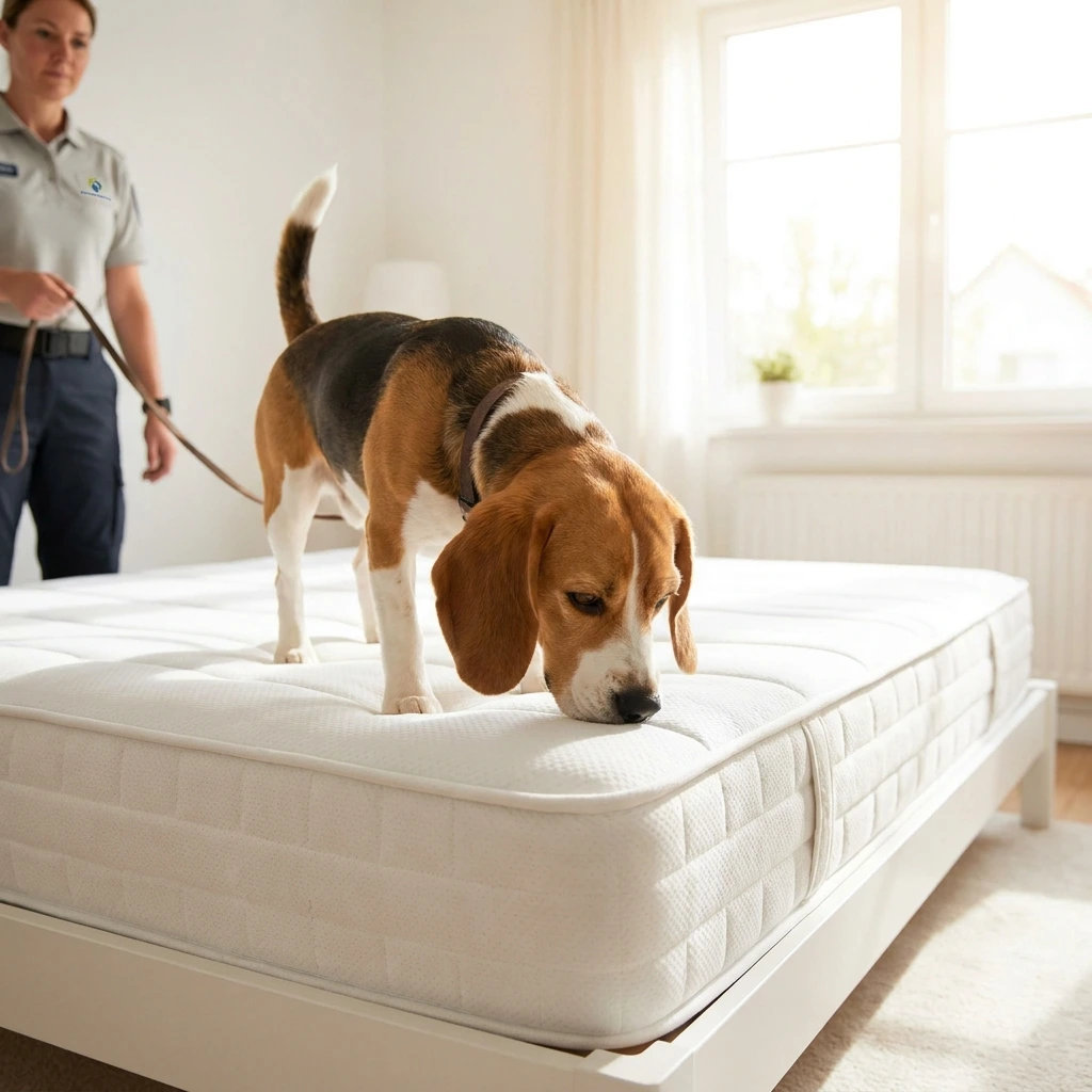 Le fonctionnement de la recherche canine sur site