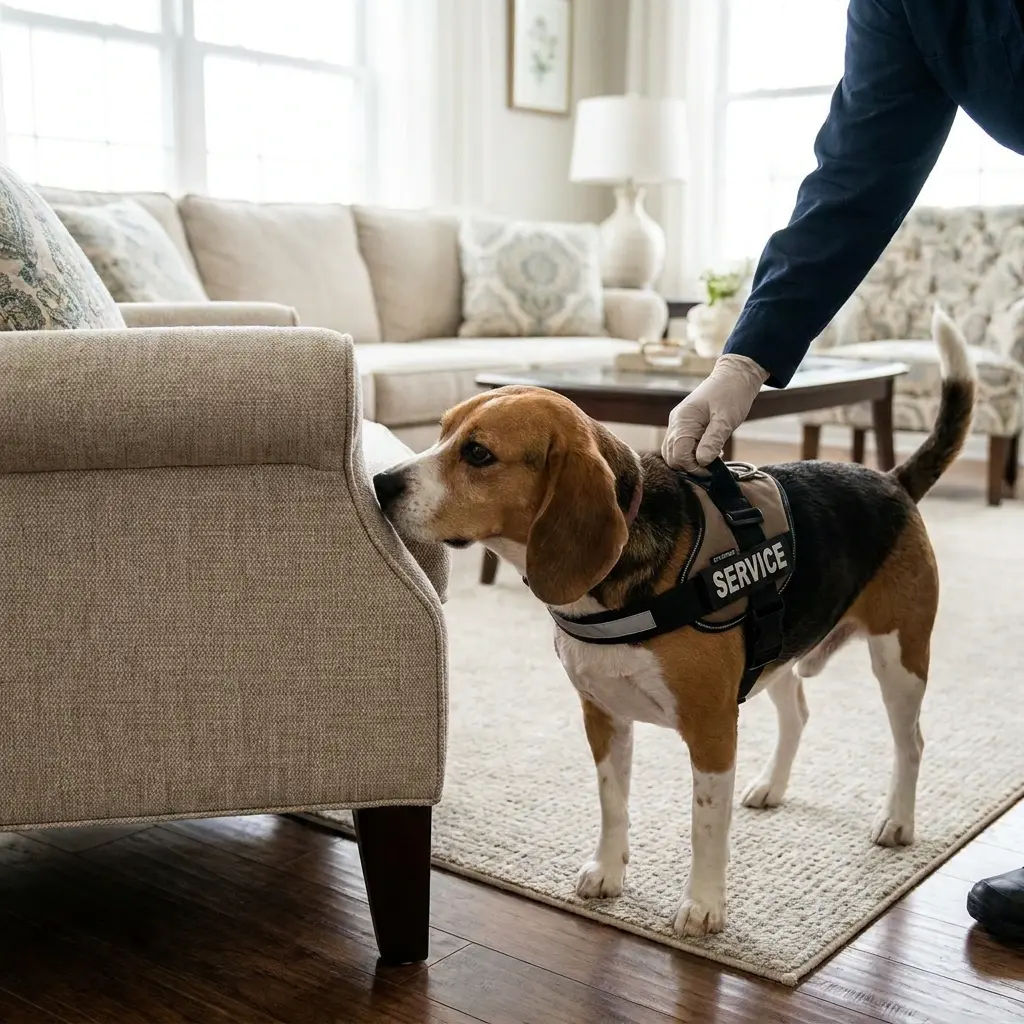 Comment préparer votre logement pour la détection canine ?