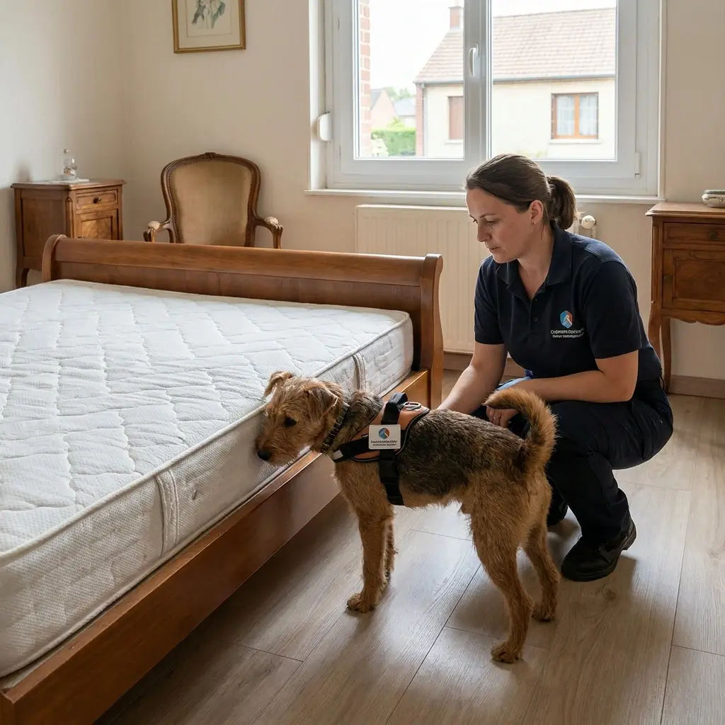 Comment se déroule la détection canine à Nœux-les-Mines ?