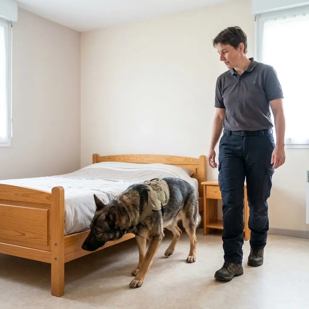 Détection canine punaise de lit Fruges (62310)
