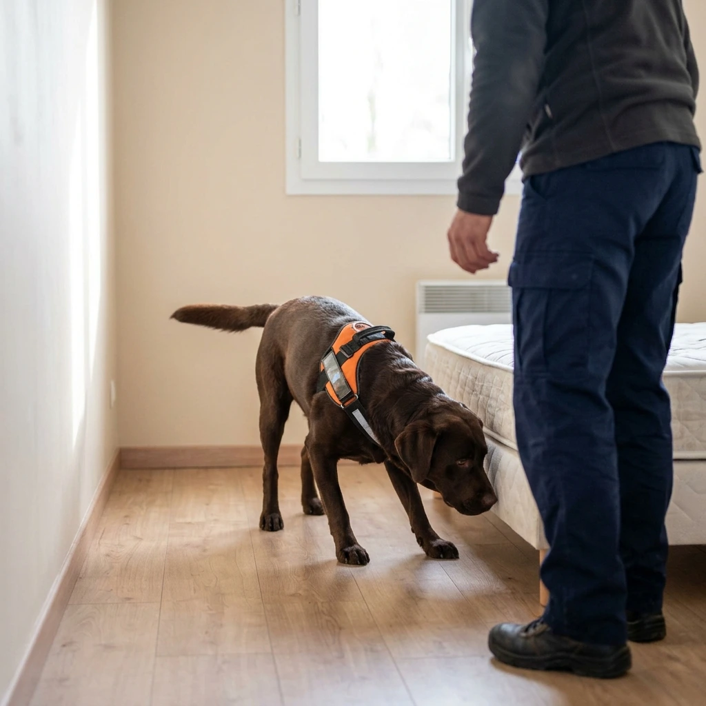 Détection canine punaise de lit Guînes (62340)