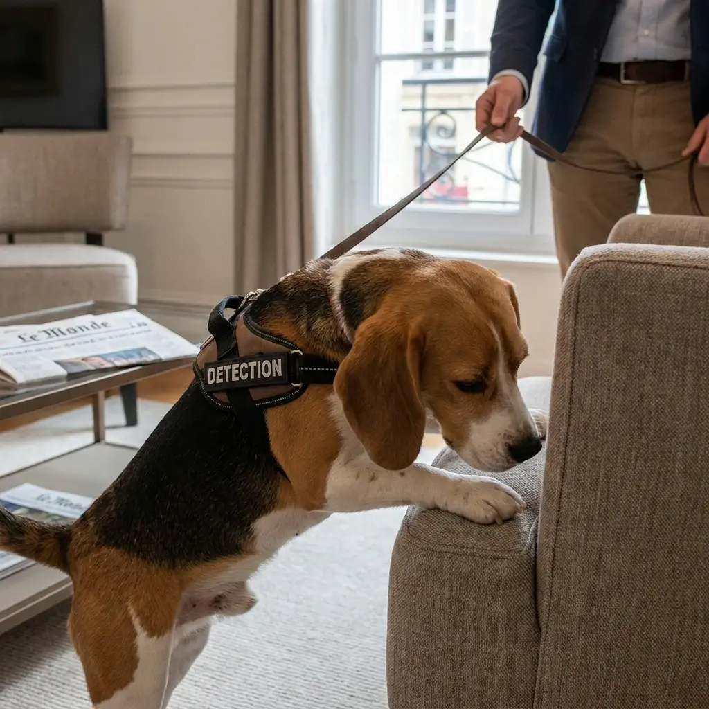 Pourquoi choisir notre détection canine punaise de lit à Condette