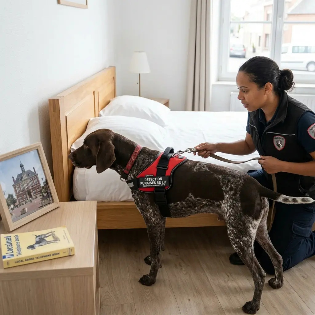 Comment se déroule la détection canine à Audruicq ?