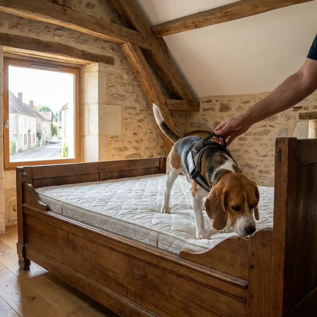 Comment fonctionne la recherche canine sur place