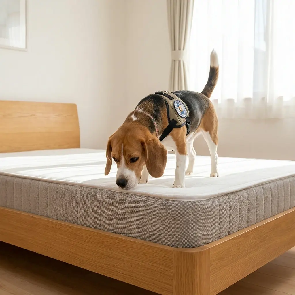 Comment fonctionne la recherche canine sur place ?