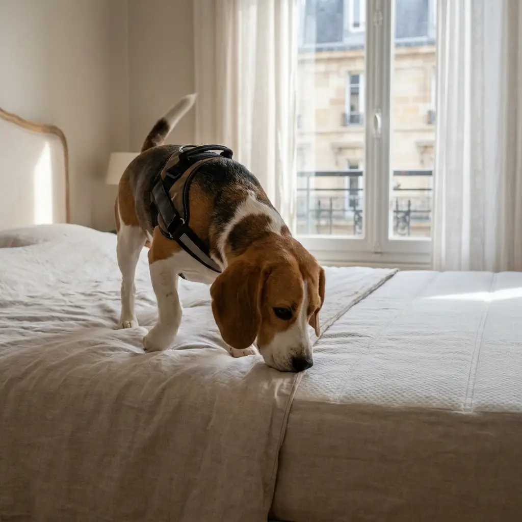 Comment se déroule la détection canine à Béthune ?