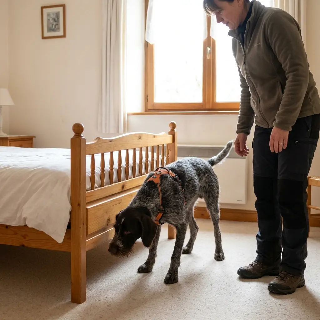 Comment se déroule la détection canine à Locon ?