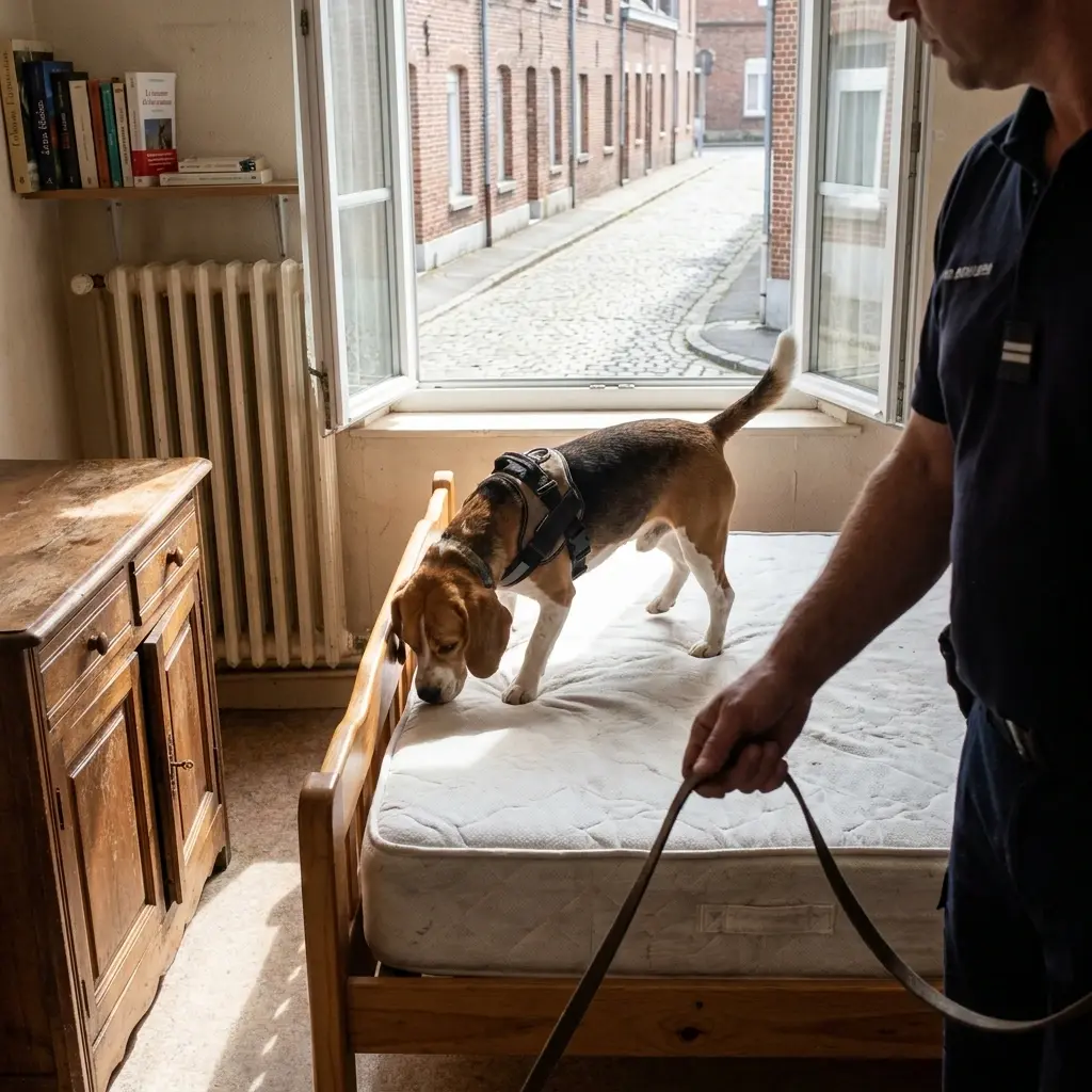 Détection canine punaise de lit Sallaumines (62430)