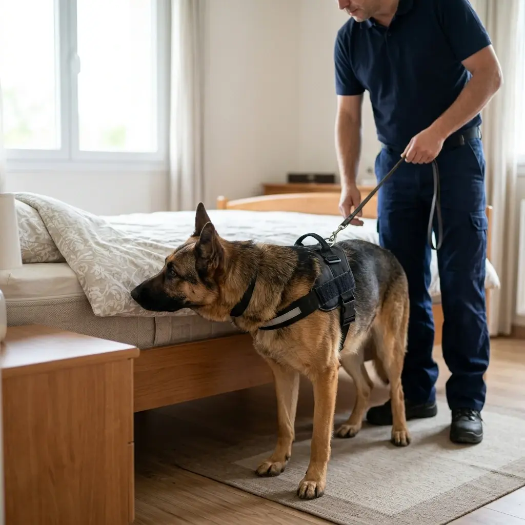 Comment préparer votre domicile pour une détection canine à Harnes