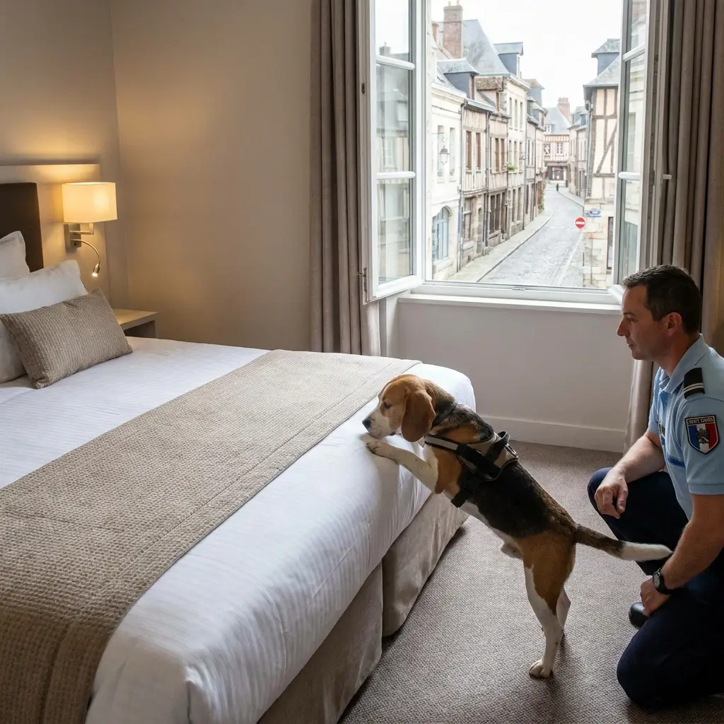 Comment fonctionne la recherche canine sur place ?