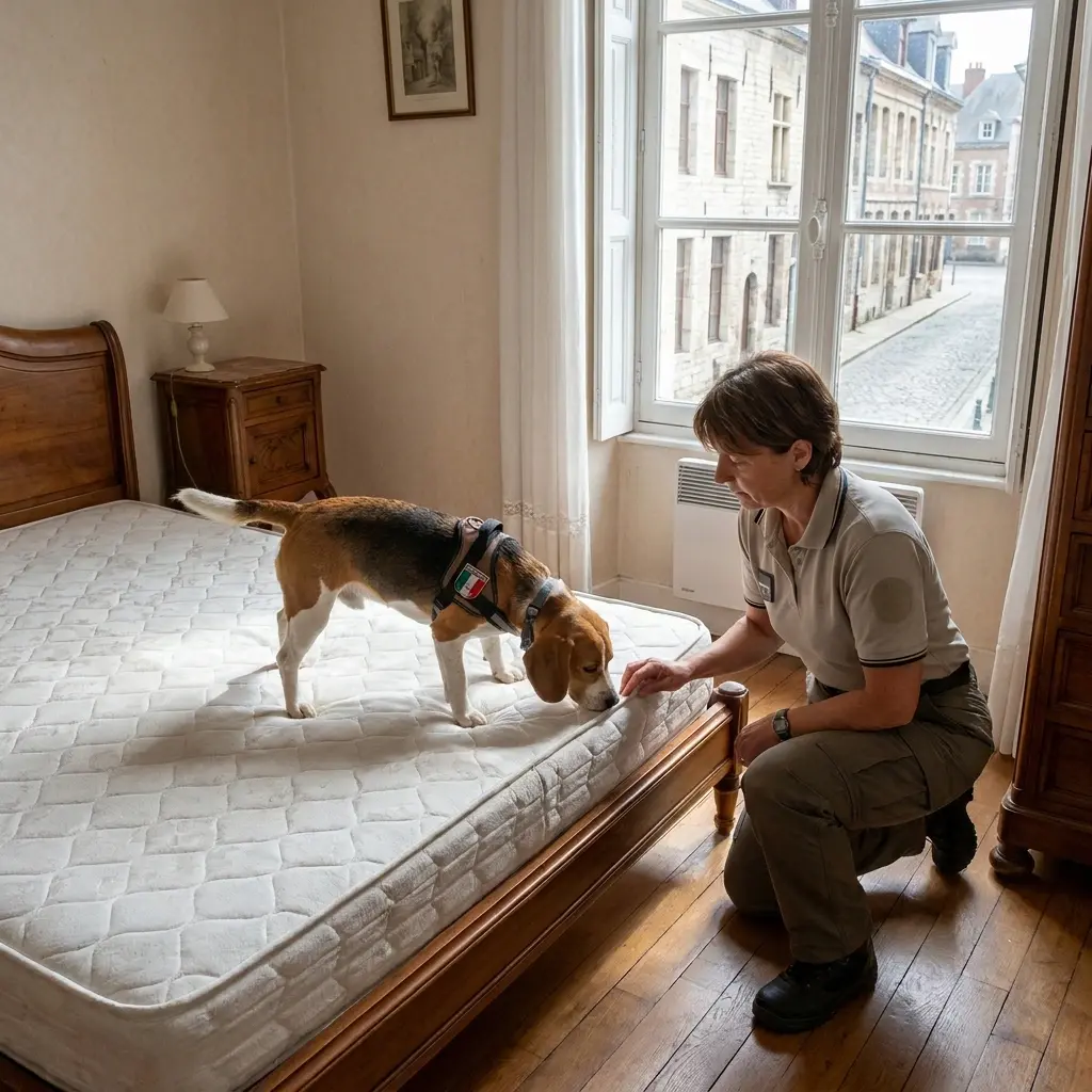 Détection canine punaise de lit Saint-Omer (62500)