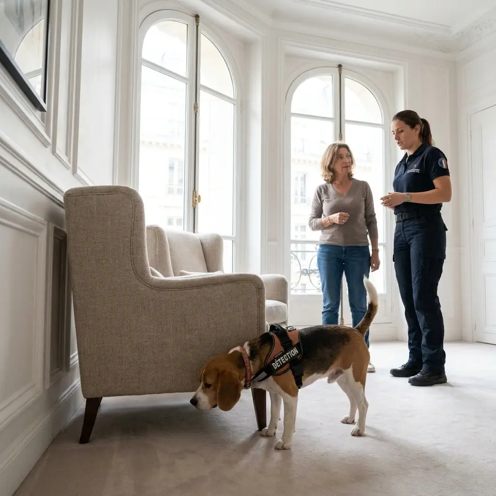 Besoin d'une détection canine à Hersin-Coupigny ?