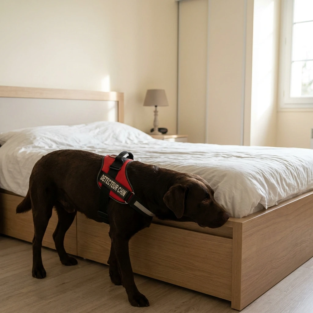 Comment réagir en attendant l'arrivée du chien expert à Wizernes ?